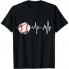 Baseball Dad T-Shirt with short sleeves and black color featuring a stylish baseball design